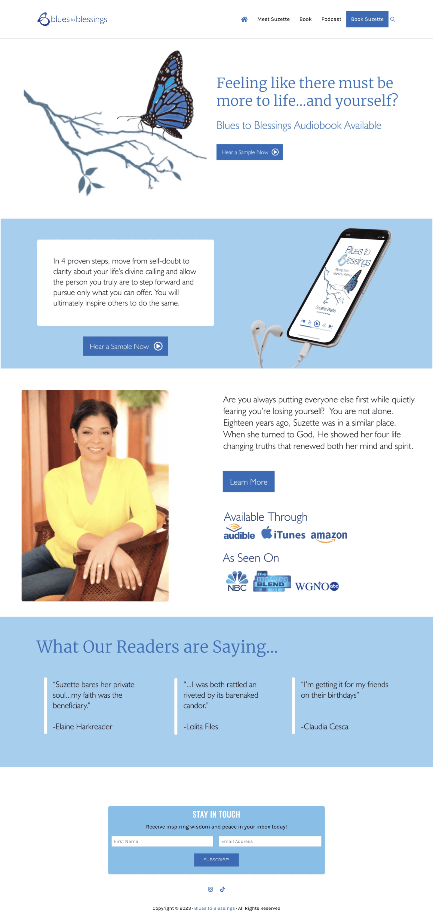 Blues to Blessings caseStudy HOME
