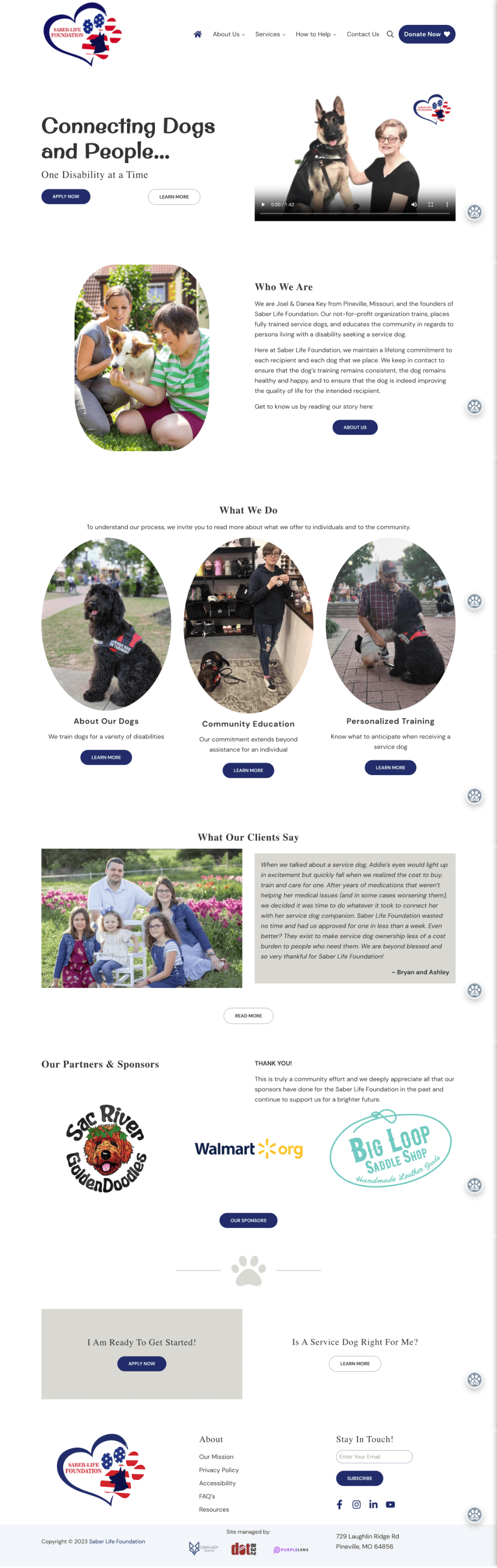 Saber Life caseStudy HOME